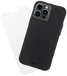 Case-Mate Tough Phone Case with Screen Protector for iPhone 13 Pro Max - Black/Clear