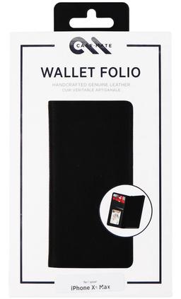 Case-Mate Wallet Folio Genuine Leather Case for Apple iPhone XS Max  - Reebelo US