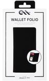 Case-Mate Wallet Folio Genuine Leather Case for Apple iPhone XS Max - Black