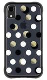 Case-Mate Wallpapers Case for iPhone XS Max - Black Metallic Dot