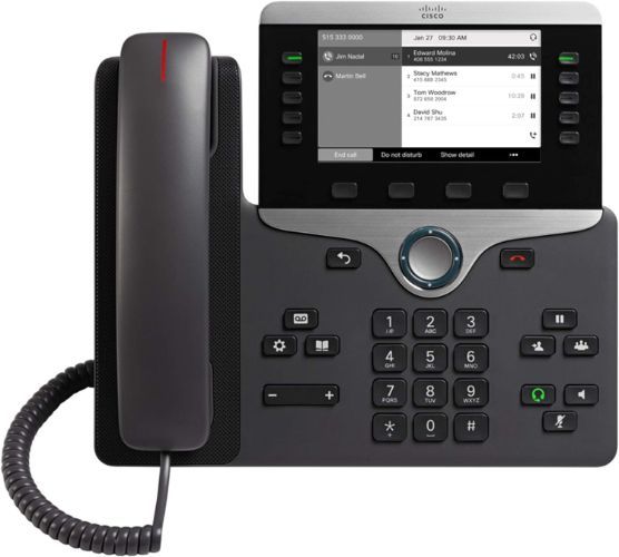 Cisco IP Phone 8811 - Black