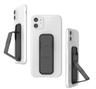 Clckr Stand & Grip Pebbled Line Phone Grip - Grey