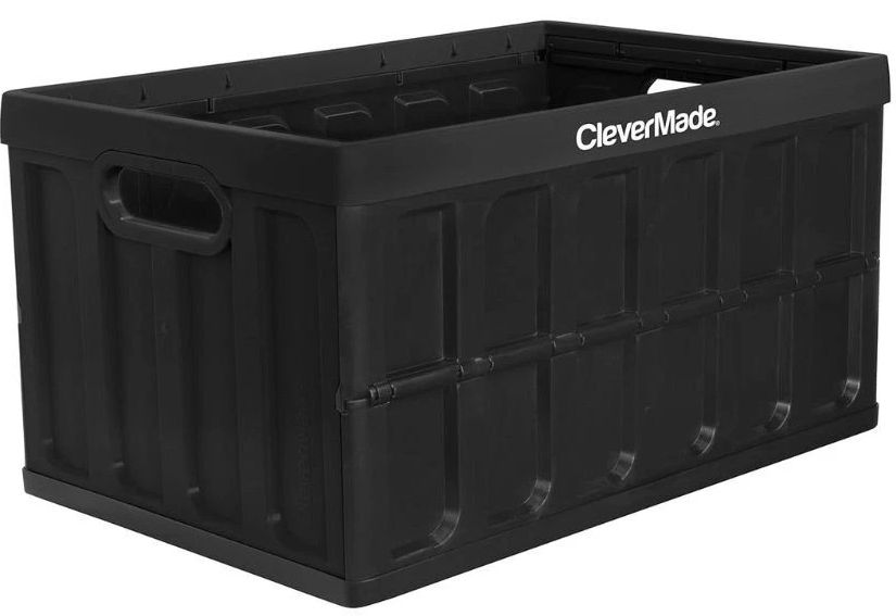 Clevermade Clever Crates on Demand Folding Crate 16 gal /62L - Black