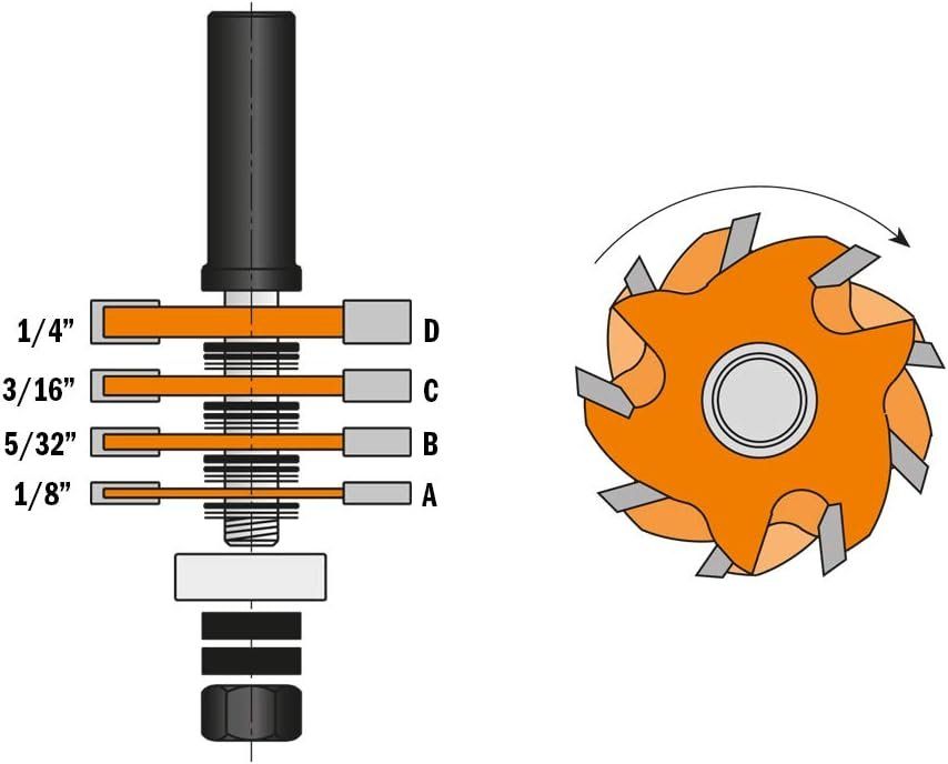 Refurbished CMT 800.506.11 Slot Cutter Set - Reebelo US
