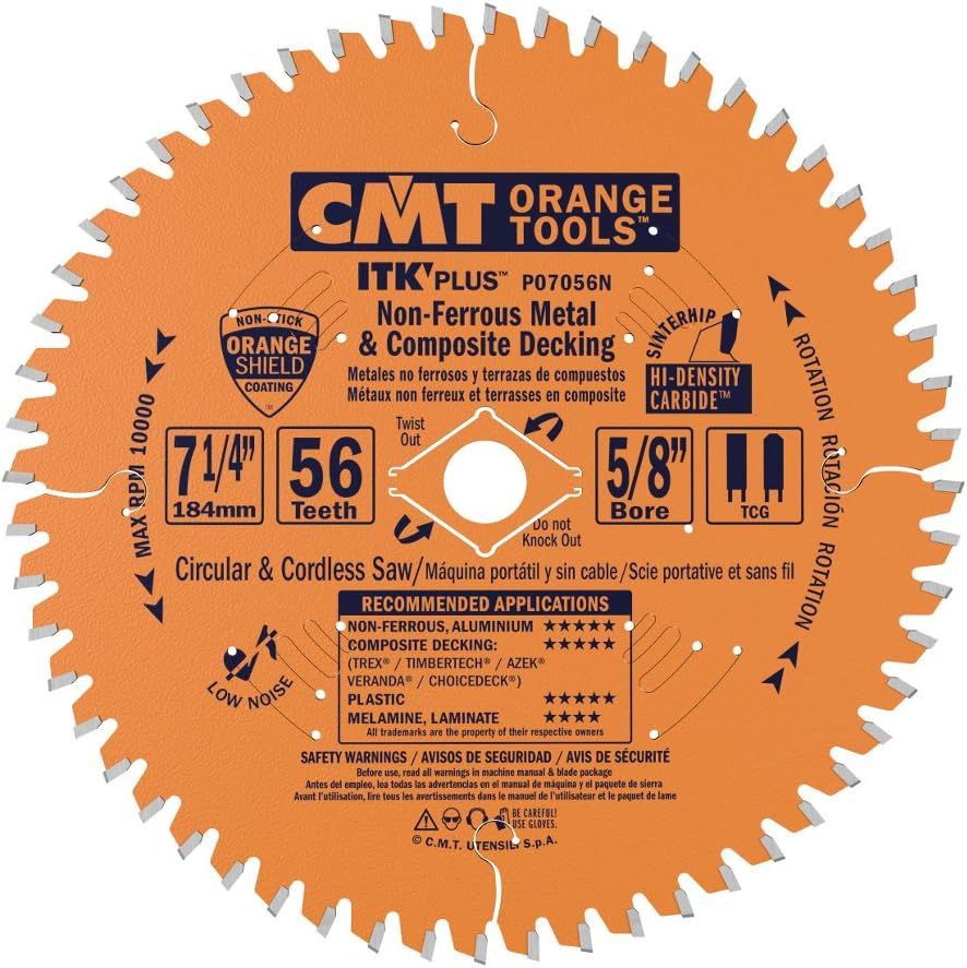 Refurbished CMT P07056N 5/8" Bore ITK Plus Non-Ferrous Metal - Reebelo US
