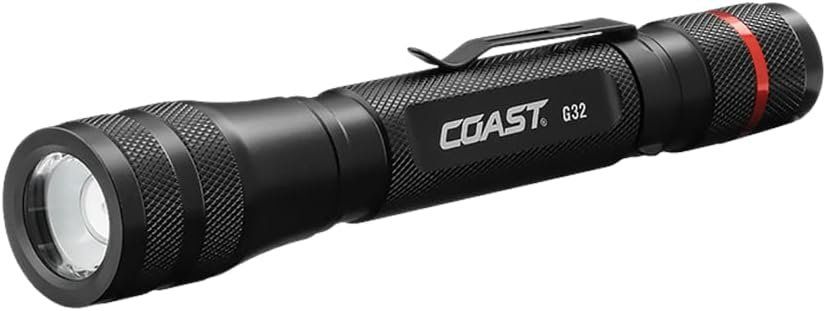 Refurbished Coast 20484 G32 LED Flashlight Black 465 Lumens - Reebelo US