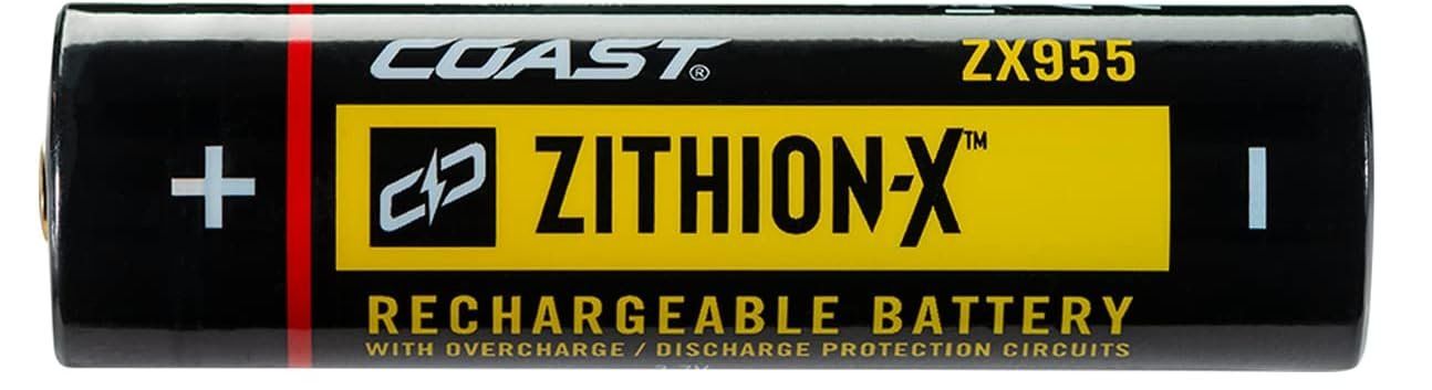 Refurbished Coast ZX955 ZITHION-X Li-Ion Rechargeable Battery - Reebelo US