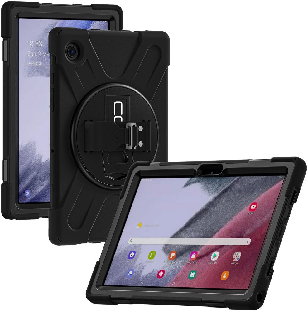 CODi Rugged Tablet Case for Samsung Galaxy Tab A8 10.5" (SM-X200) - Black
