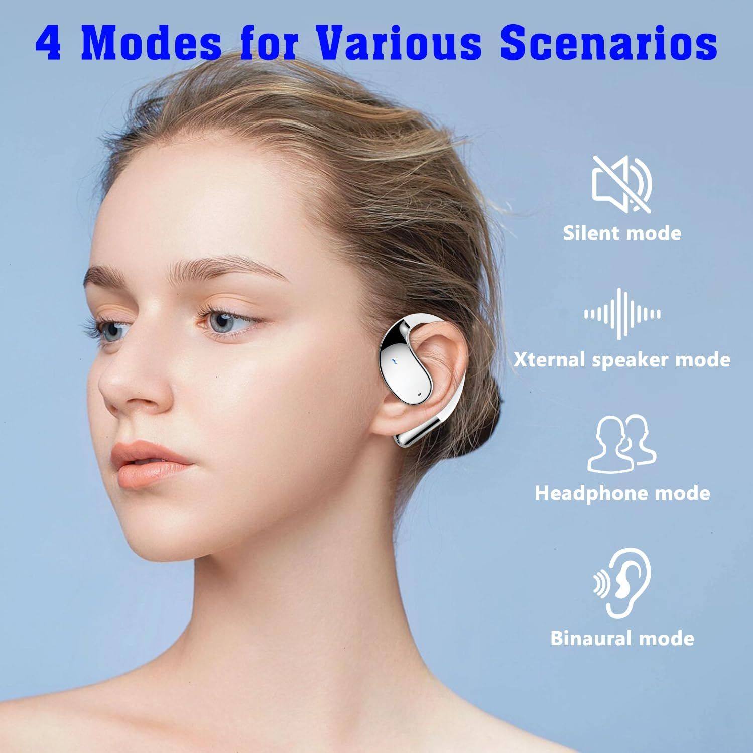 Refurbished Cotgot Language Translation Earbuds with 144 Language Translation HAZ1 - Reebelo US