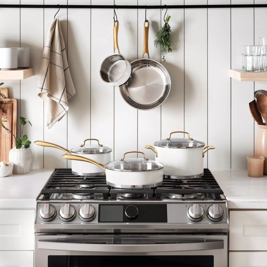Refurbished Cuisinart 839-8MW Classic Stainless Steel Cookware Set 8-Piece - Reebelo US