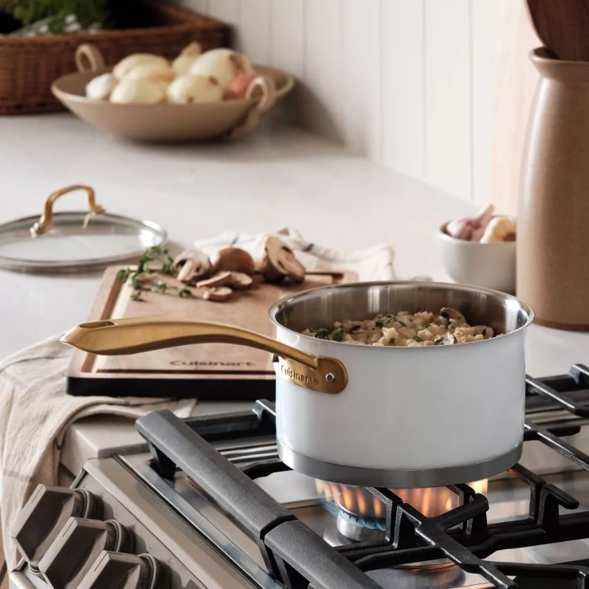 Refurbished Cuisinart 839-8MW Classic Stainless Steel Cookware Set 8-Piece - Reebelo US