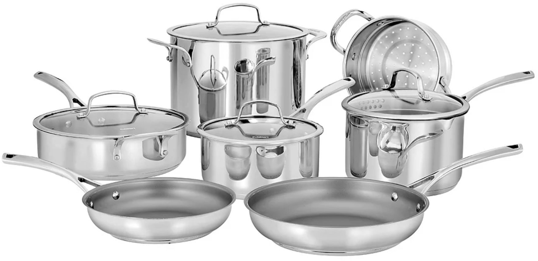 Refurbished Cuisinart 95-11 Forever Stainless Collection Set 11-Piece - Reebelo US