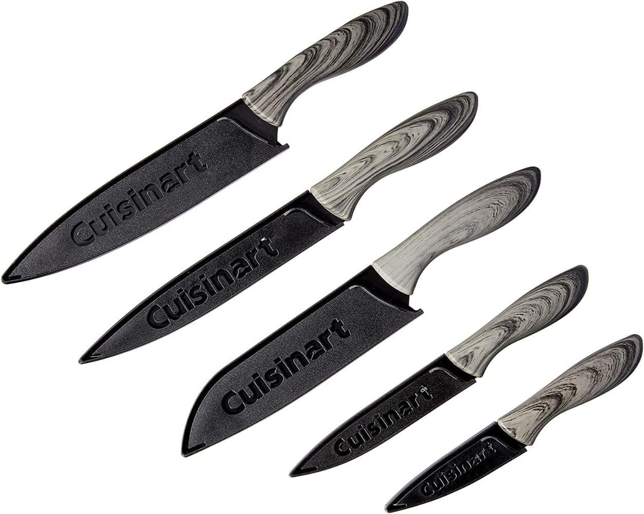 Refurbished Cuisinart C55-10PBO Ceramic Coated Knife Set 10-Piece - Reebelo US
