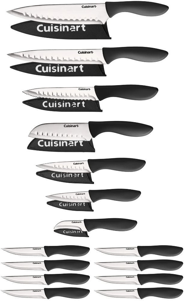 Refurbished Cuisinart C77SS-22PKS Stainless Steel Cutlery Set 22-Piece - Reebelo US