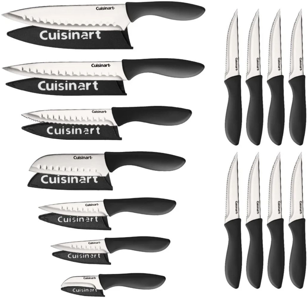 Refurbished Cuisinart C77SS-22PKS Stainless Steel Cutlery Set 22-Piece - Reebelo US