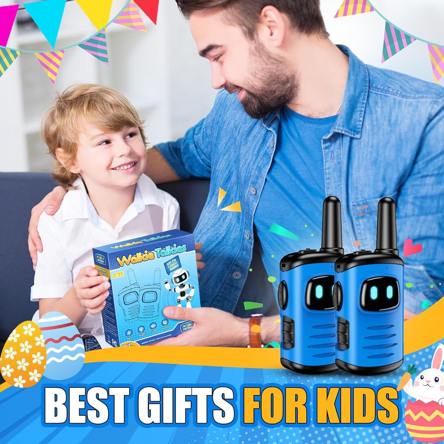 Refurbished DASTION-99 Walkie Talkies Toys for Kids 2 Pack - Reebelo US