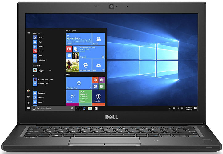 Dell Dell Latitude 7280 Laptop 12.5" - Intel Core i7-6600U 2.6GHz - 16GB - 512GB - Black - 12.5 Inch - Very Good - Standard Battery