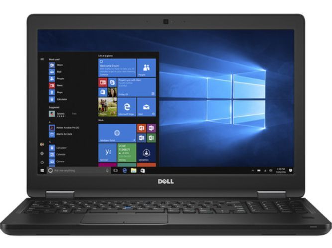 Dell Dell Precision 3520 Mobile Workstation Laptop 15.6" - Intel Core i5-7440HQ 2.8GHz - 8GB - 256GB - Black - 15.6 Inch - Like New - Standard Battery