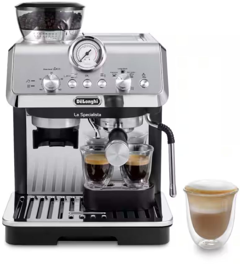 DeLonghi EC9155MB La Specialista Arte Pump Espresso Coffee Machines - Metal Black