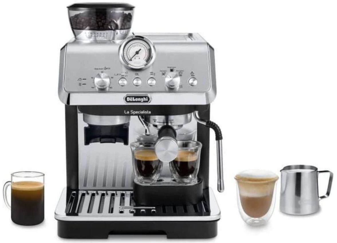 Refurbished DeLonghi EC9155MB La Specialista Arte Pump Espresso Coffee Machines - Reebelo US