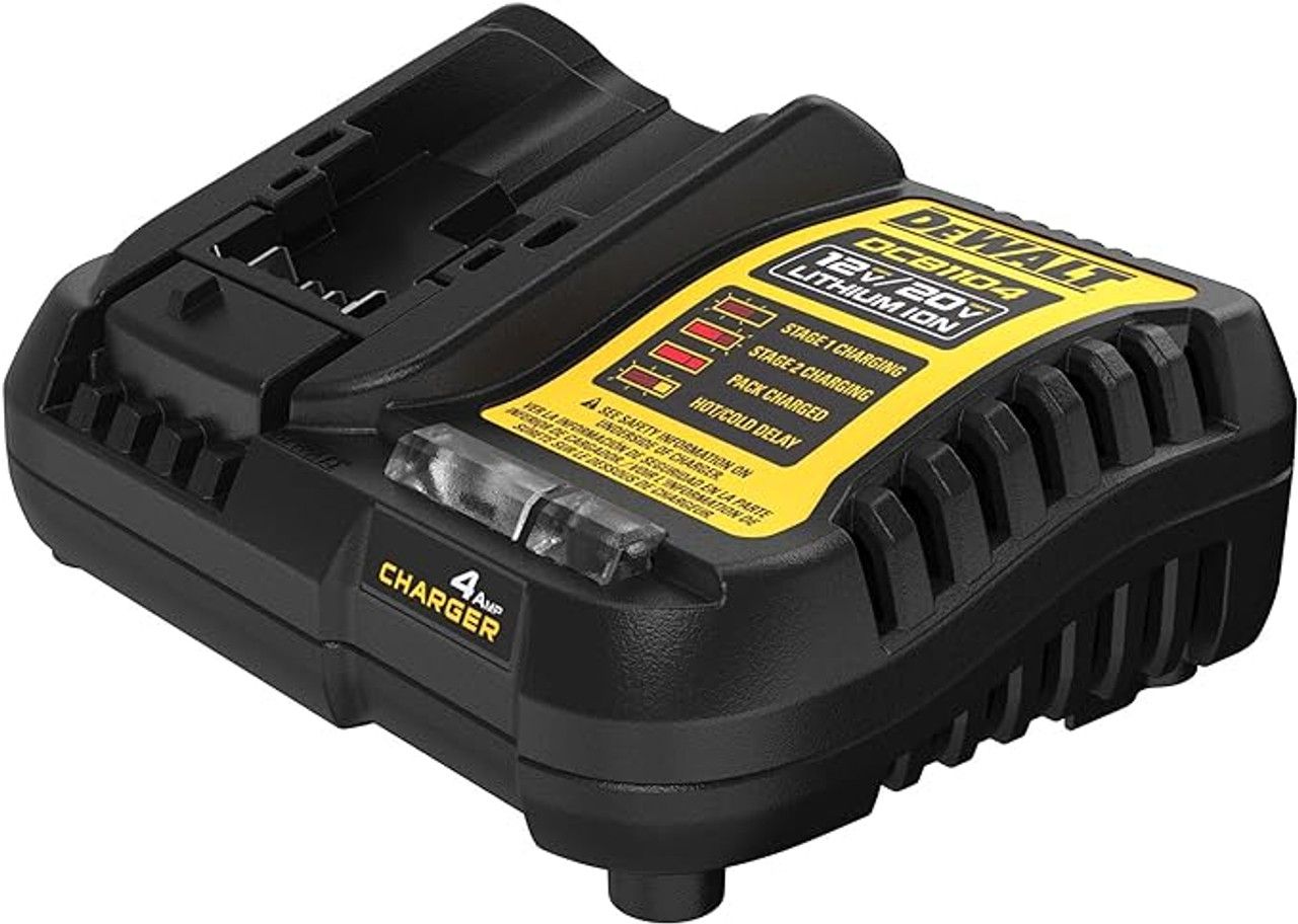 Refurbished Dewalt DCB1104 12V Max/20V Max Lithium Ion Battery Charger - Reebelo US