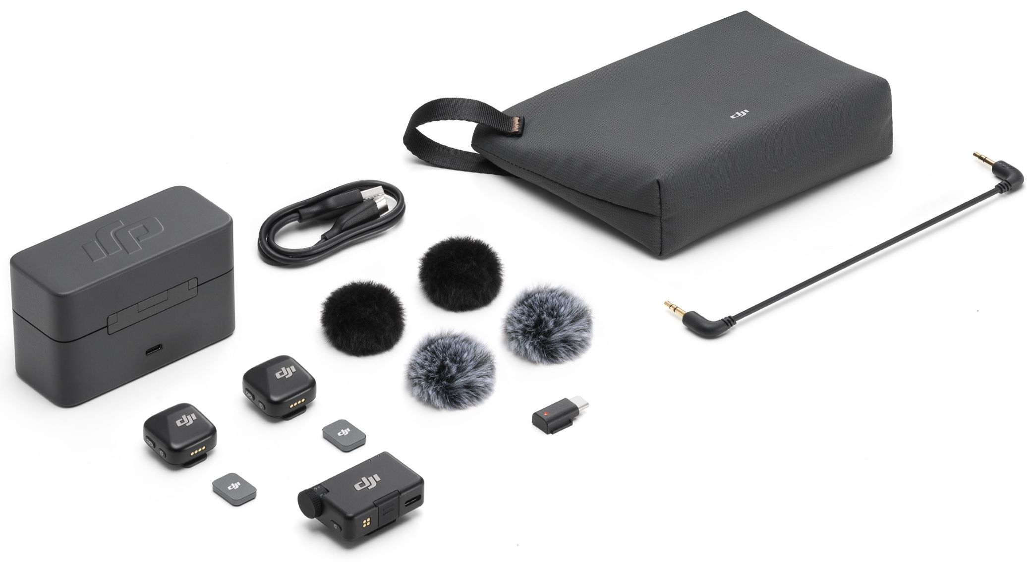 Refurbished DJI Mic Mini (2 TX + 1 RX + Charging Case) - Reebelo US