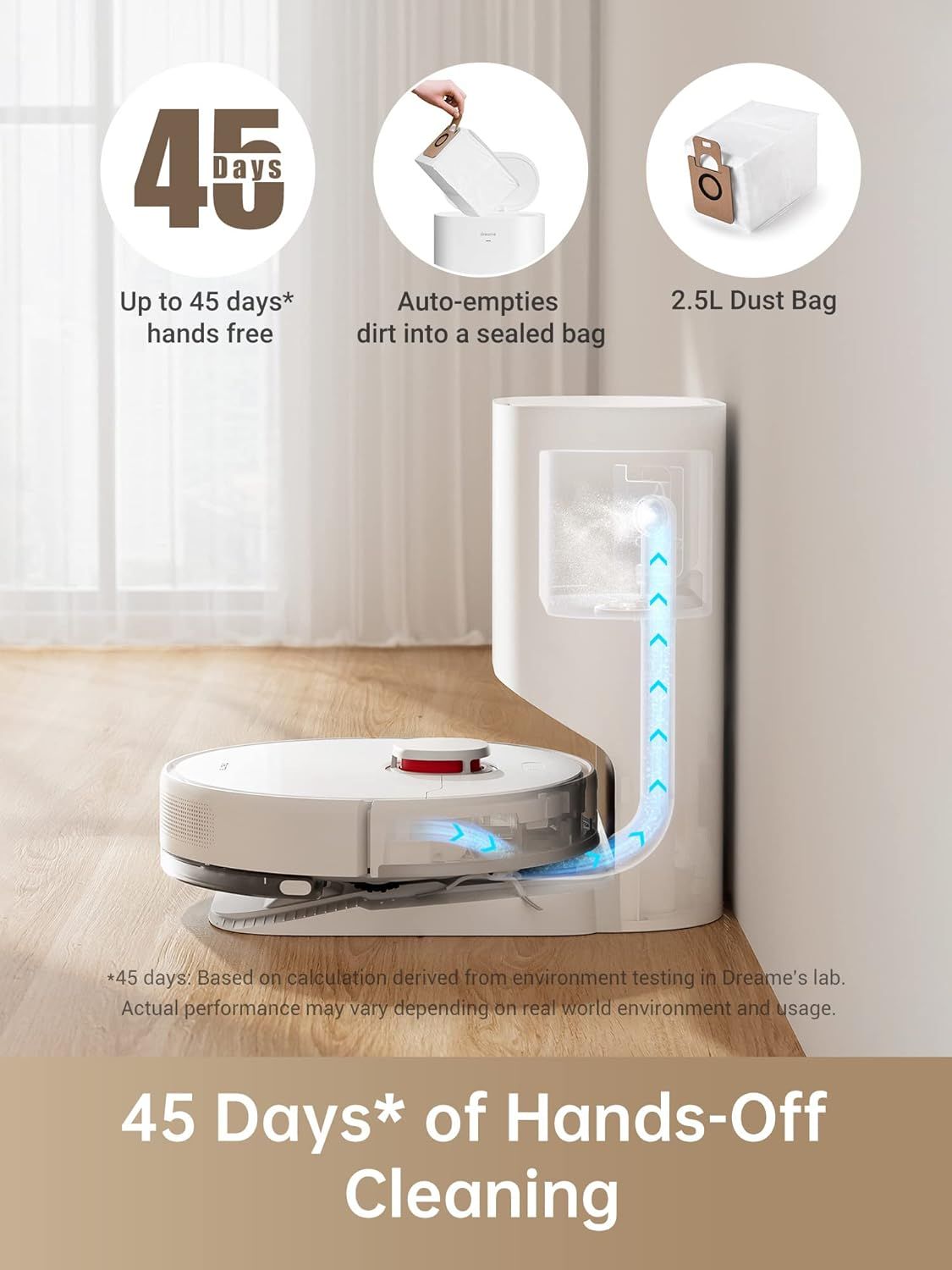 Refurbished Dreame D10 Plus Robot Vacuum Cleaners - Reebelo US