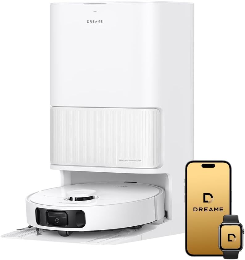 Dreame L40 Ultra CE DuoScrub and Liftable Robot Vacuum Cleaner - White