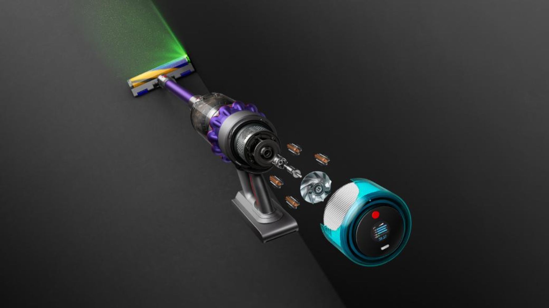 Refurbished Dyson Gen5detect Absolute Cordless Stick Vacuum Cleaner - Reebelo US