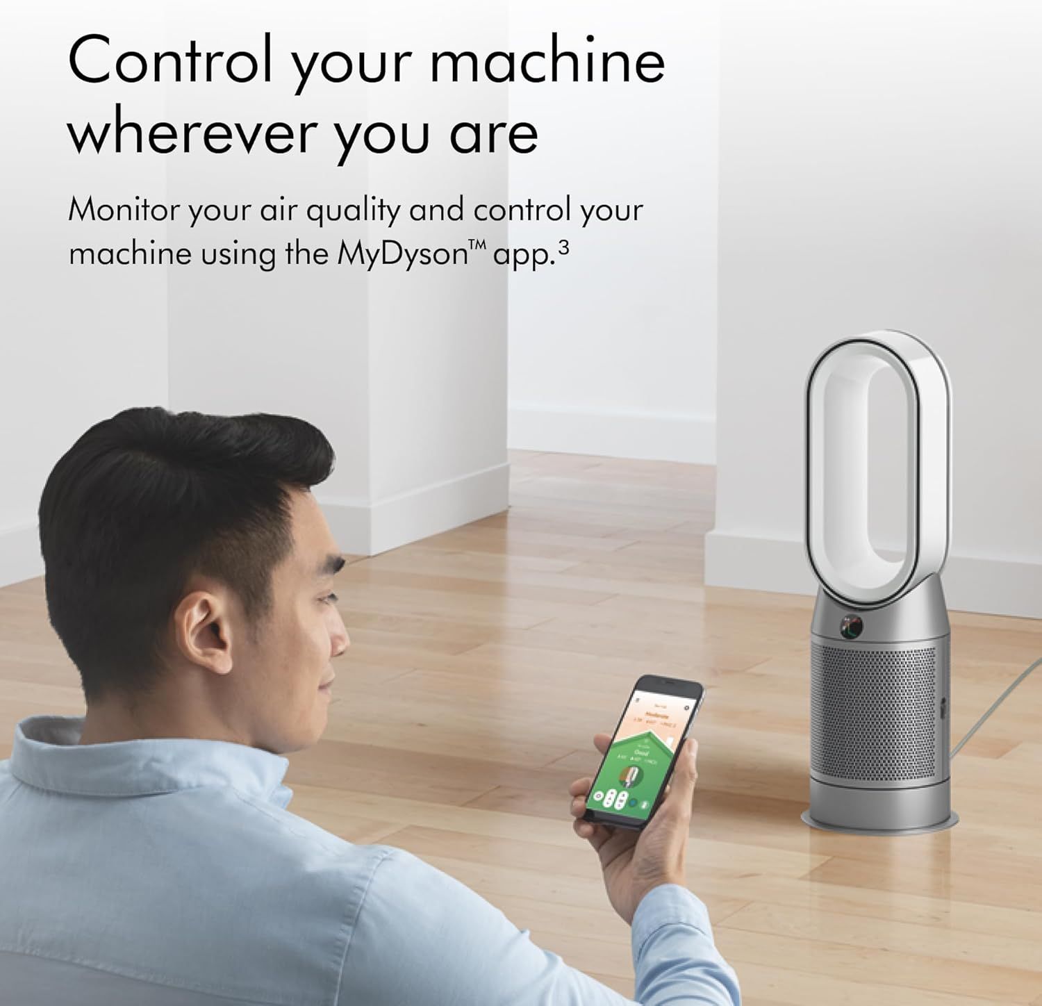 Refurbished Dyson Purifier Hot+Cool HP07 Air Purifier Fan Heater - Reebelo US