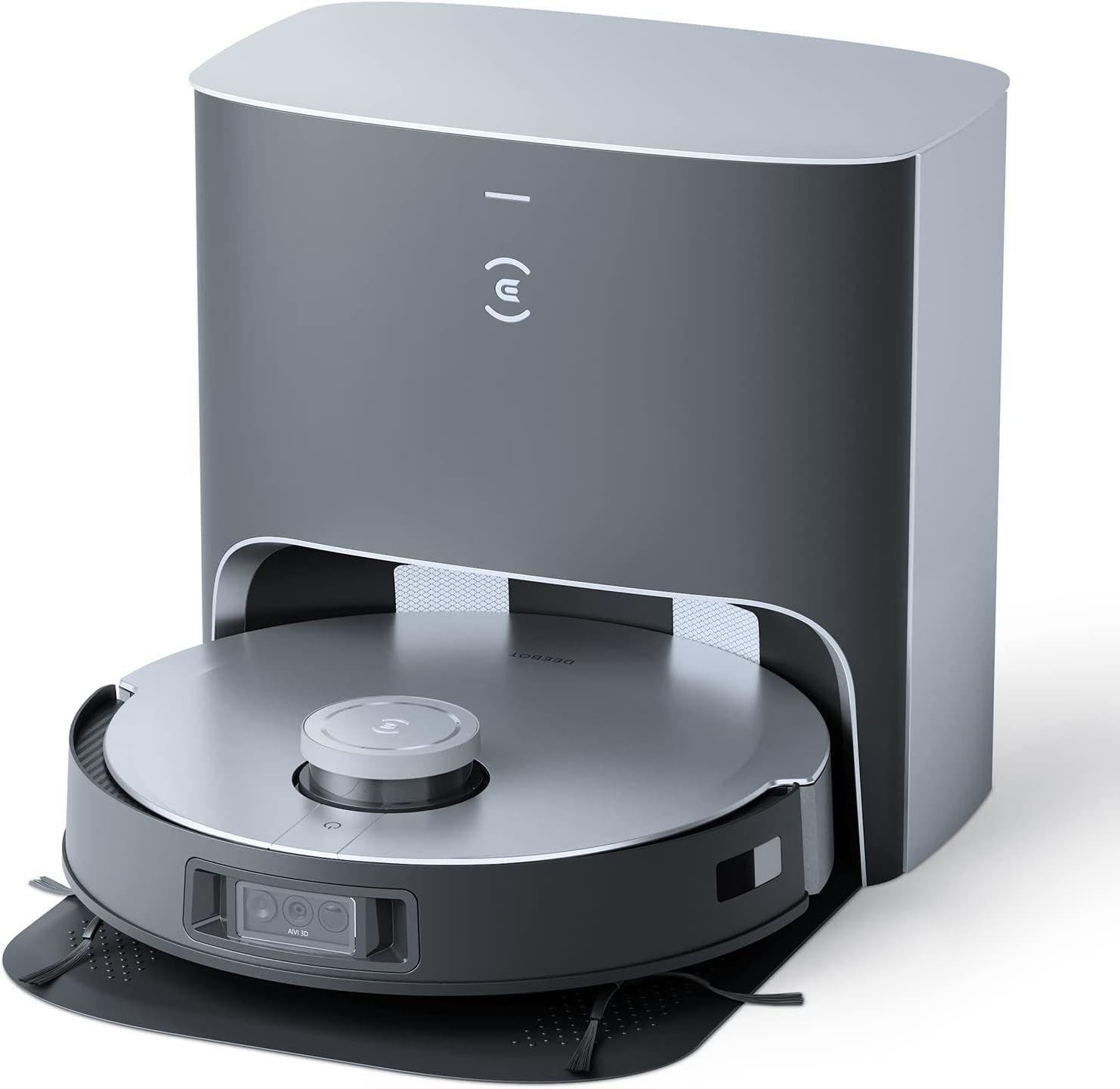 Refurbished Ecovacs Deebot X1 Plus Robot Vacuum and Mop Combo with Self Emptying Station - Reebelo US