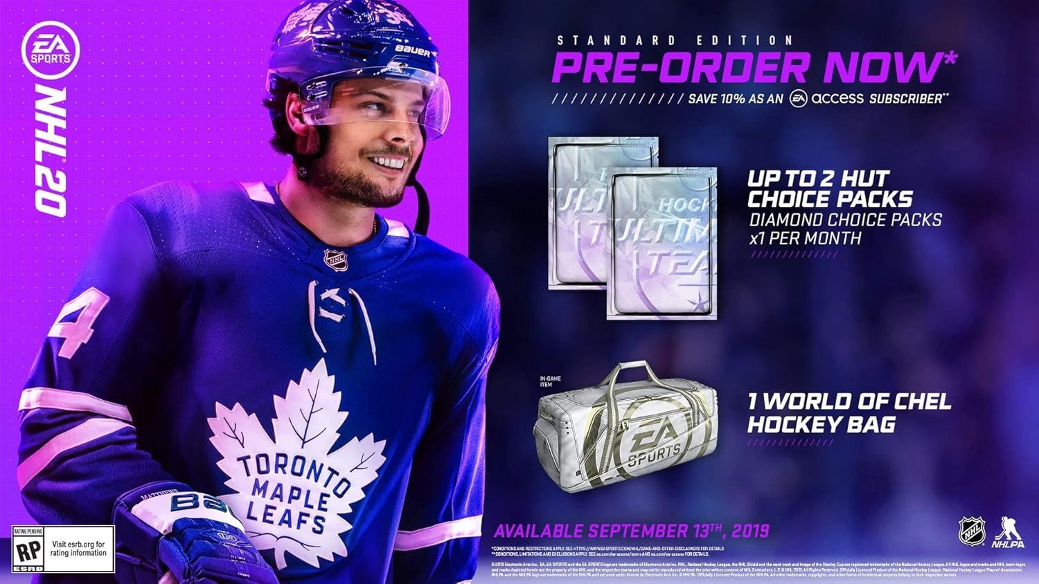 Refurbished Electronic Arts NHL 20 for PlayStation 4 - Reebelo US
