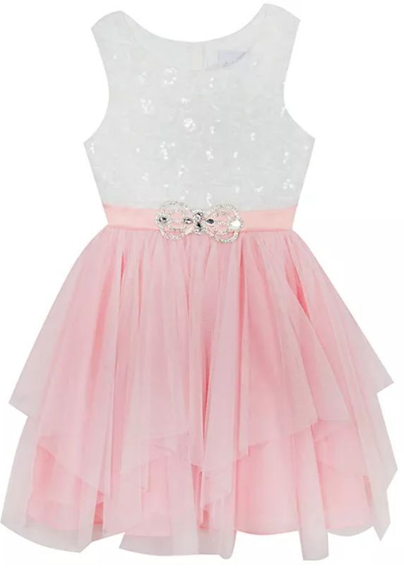 Emily Rose Girl's Dress 12 - Blush