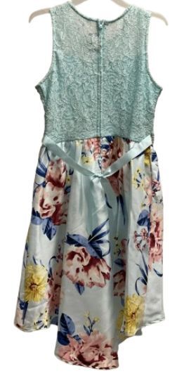Emily Rose Girl's Floral High Low Dress 12 - Reebelo US