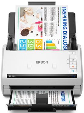 Refurbished Epson DS-530 II Duplex 600 DPI 35PPM Document Scanner - Reebelo US