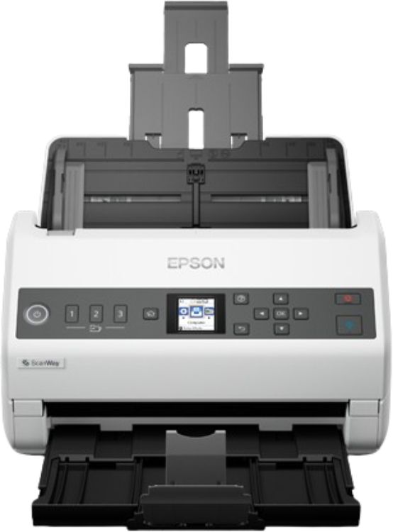 Refurbished Epson DS-730N Network Color Document Scanner - Reebelo US