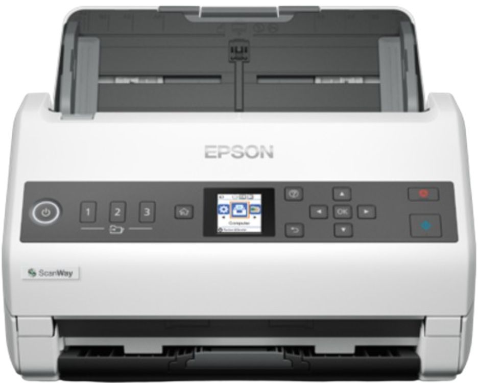 Refurbished Epson DS-730N Network Color Document Scanner - Reebelo US