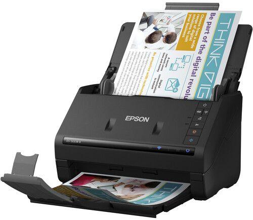 Refurbished Epson ES-500W II Wireless Duplex Document Scanner - Reebelo US