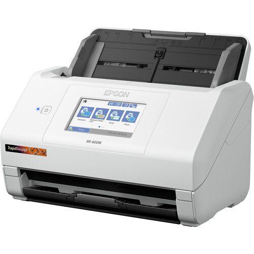 Refurbished Epson RR-600W RapidReceipt Wireless Receipt and Desktop Document Scanner - Reebelo US