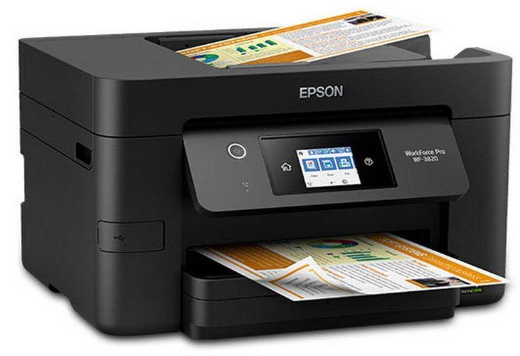 Refurbished Epson WorkForce Pro WF-3820 Wireless All-in-One Printer - Reebelo US