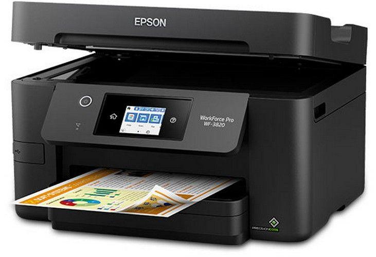 Refurbished Epson WorkForce Pro WF-3820 Wireless All-in-One Printer - Reebelo US