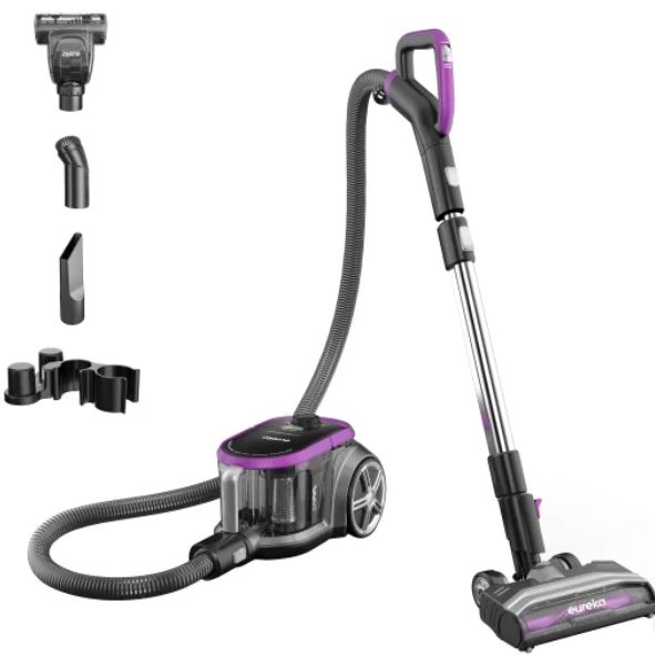 Refurbished Eureka Bagless Powered Nozzle Anti-Tangle Canister Vacuum - Reebelo US