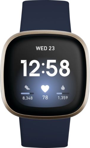 Refurbished Fitbit Versa 3 Health and Fitness Smartwatch - Reebelo US