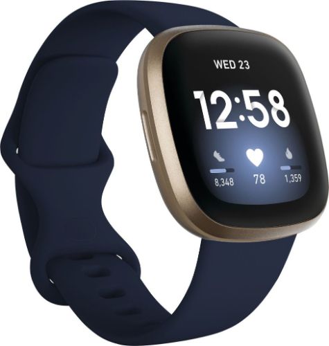 Refurbished Fitbit Versa 3 Health and Fitness Smartwatch - Reebelo US
