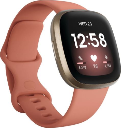 Refurbished Fitbit Versa 3 Health and Fitness Smartwatch - Reebelo US