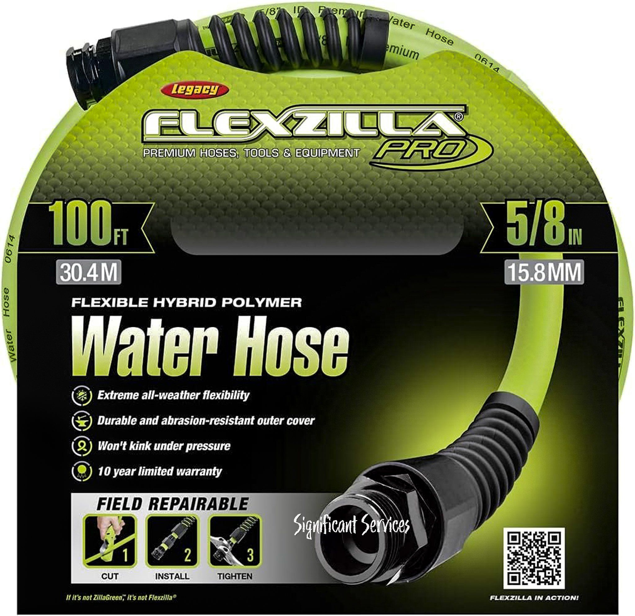 Refurbished Flexzilla HFZWP5100-E Pro Water Hose - Reebelo US