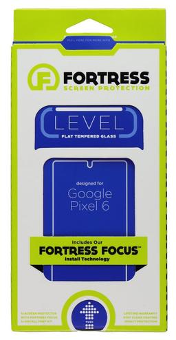Fortress Level Flat Tempered Glass Screen Protector for Google Pixel 6 - Reebelo US