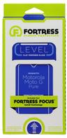 Fortress Level Flat Tempered Glass Screen Protector for Motorola Moto G Pure - Clear
