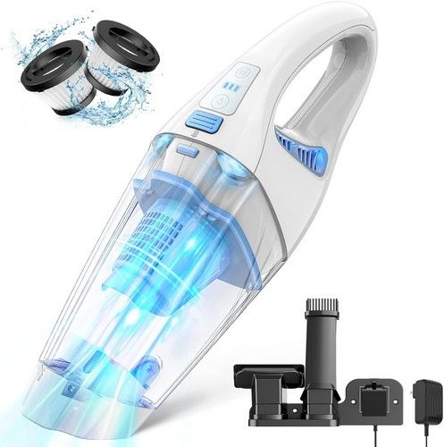 Refurbished Fuoayoc H11 Handheld Vacuum Cordless Mini Car Hand Held Vacuum - Reebelo US