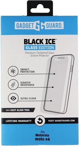 Gadget Guard Black Ice Glass Edition Screen Protector for Motorola Moto e6 - Reebelo US